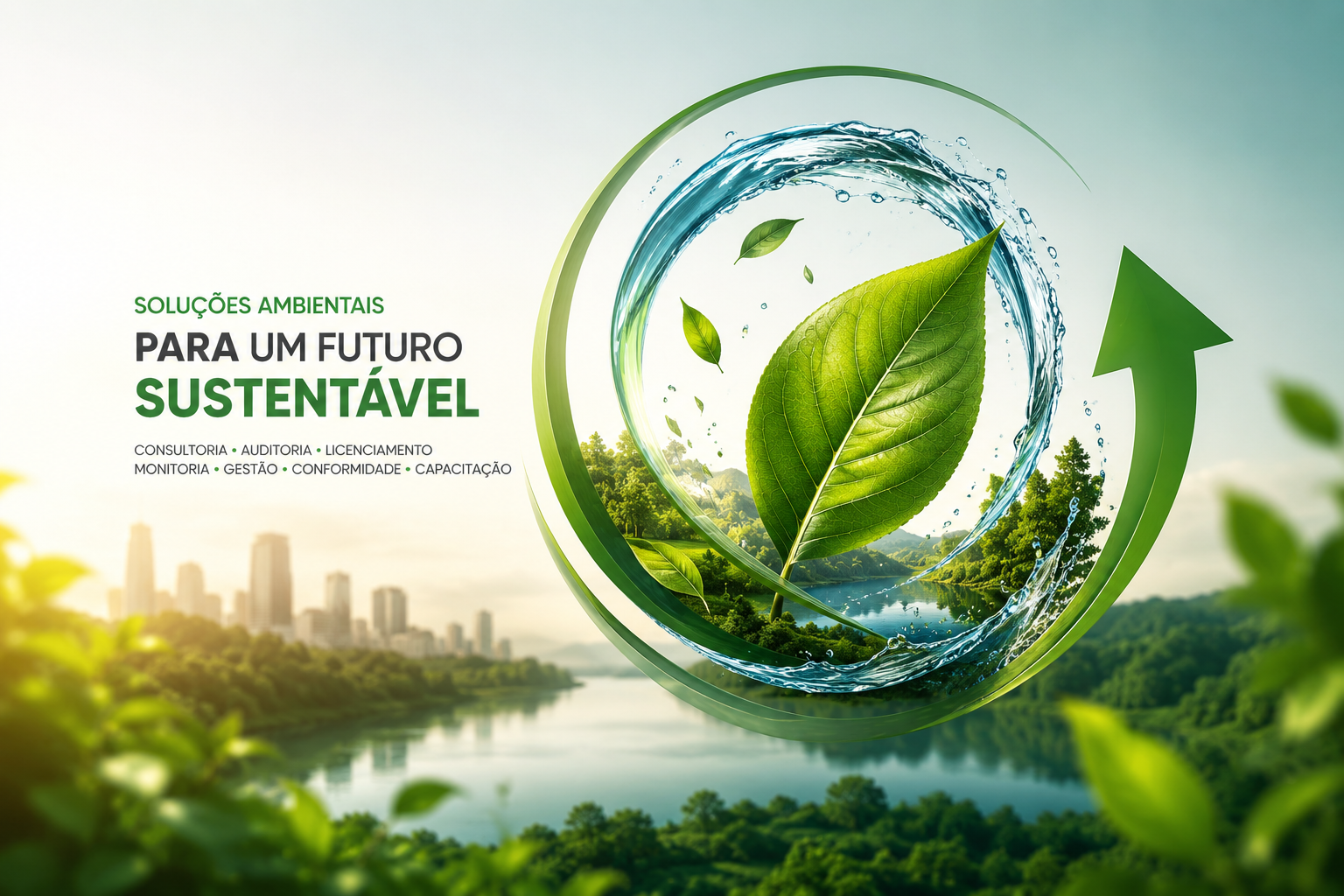 Soluções ambientais para um futuro sustentável